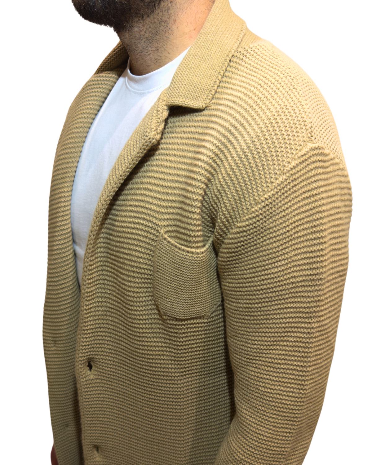 Beige Classico | Cardigan Beige