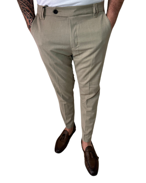 Pantalone Elegante  | Grigio Pietra e Tortora